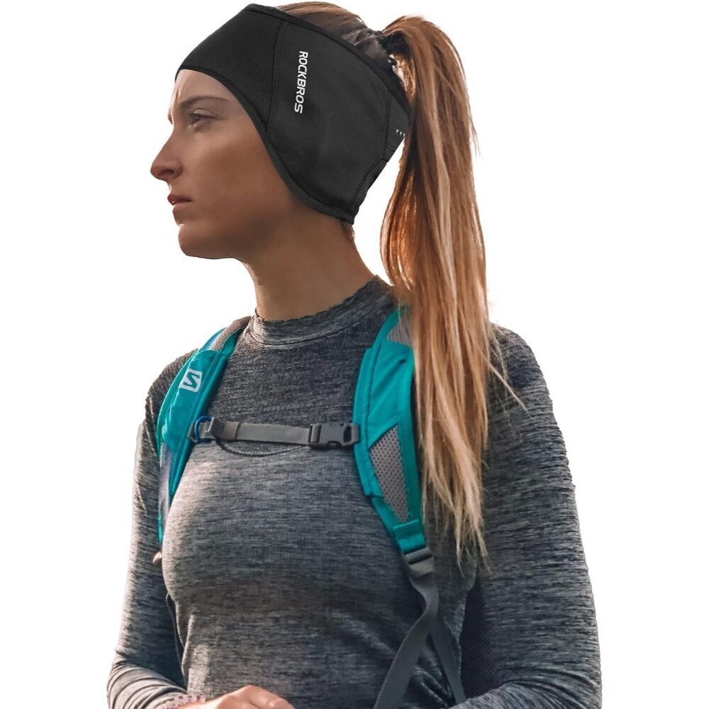 Fleece Ear Warmer Headband Women Men Winter Cold Weather Ski Running Cycling
